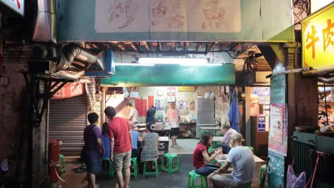 A-Jiang Eel Noodles in Tainan