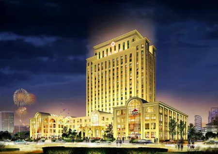 Golden Horse Hotel Отели рядом с достопримечательностью «Jagdaqi Railway Park»