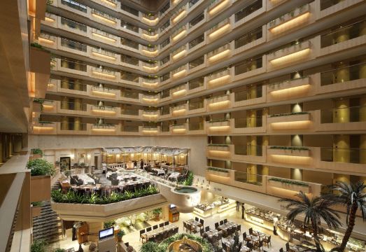 더 로얄 가든 호텔 로비