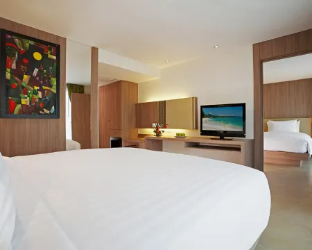 เรสซิเดนซ์ 2 ห้องนอน (เตียงคิงไซส์ + เตียงควีนไซส์)