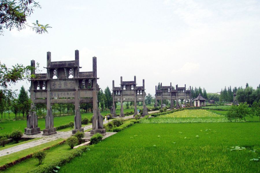 棠樾牌坊羣鮑家花園