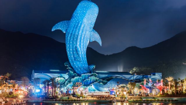 Lawatan sehari ke Chimelong Ocean Kingdom + Perarakan Cahaya Malam [Nikmati 8 tema utama Chimelong & aktiviti keluarga]