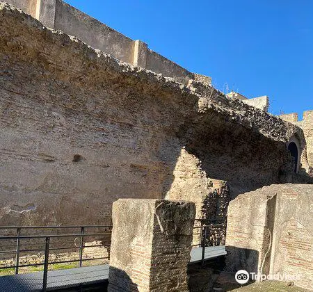 Remains of a large Roman reservoir (Vasche Limarie)