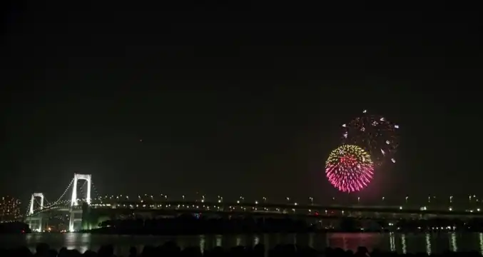 โรงแรมใกล้เทศกาลดอกไม้ไฟ อ่าวโตเกียว