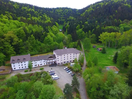 Hotel-Spa & Restaurant Logis Domaine Langmatt Отели в г. Митзаш