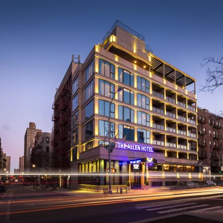 The Allen Hotel Отели рядом с достопримечательностью «Концертный зал Bowery Ballroom»