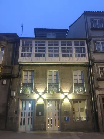 Pensión O Xardin de Julia Отели рядом с достопримечательностью «Miradoiro Costa Vella»