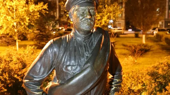 Monument to Red Army Soldier Fyodor Sukhov