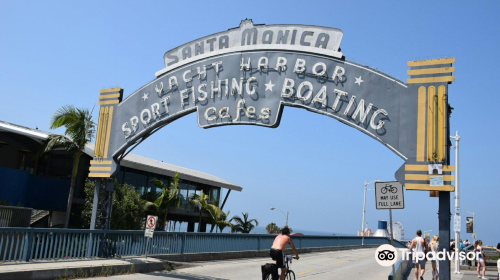 Santa Monica Yacht Harbor Sign