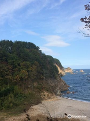 震災メモリアルパーク中の浜