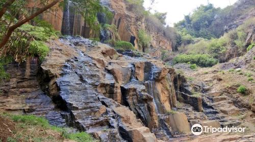 Batu Templek Waterfall
