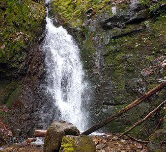 Backbone Rock Waterfall