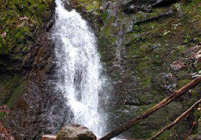 Backbone Rock Waterfall