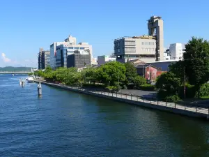 Le pont d'Eshima Ohashi