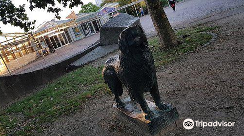 Leonberg Dog Statue