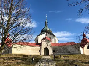 Poutni Kostel Sv. Jana Nepomuckeho Na Zelene Hore