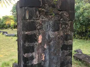 Pirate Cemetery on Nosy Boraha