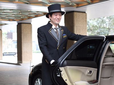 駐車場 リーガロイヤルホテル 大阪の写真