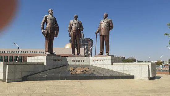 Three Chiefs' Statues