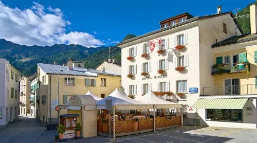 Poschiavo Suisse Hotel & Traditional Fondue Stube Hotels in Poschiavo