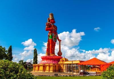 Dattatreya Temple and Hanuman Statue