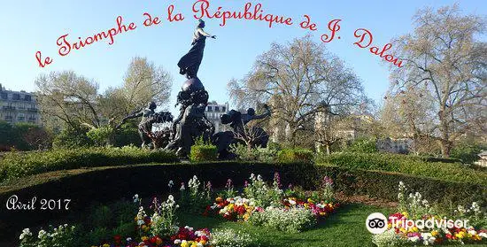 La Sculpture Le Triomphe de la Republique