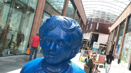 The Blue Boy Statue