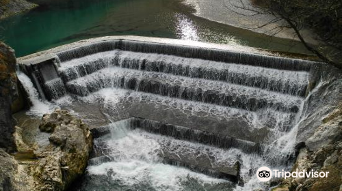 Maxsteg an der Fussener Klamm-Fall