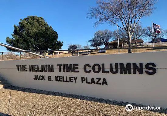 Helium Time Columns Monument