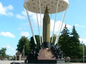 Monument Pskov paratroopers (Dome)
