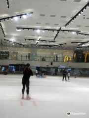 Blue Ice Skating Rink