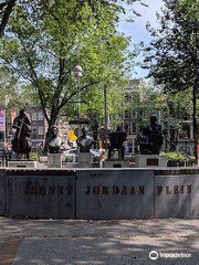 Johnny Jordaanplein / Beeld Johnny Jordaan