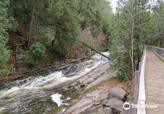 Site geologique of the gorge of the riviere Saint-Charles