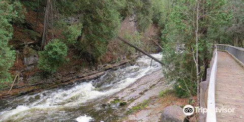 Site geologique of the gorge of the riviere Saint-Charles