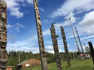 Gitanyow Totem Poles