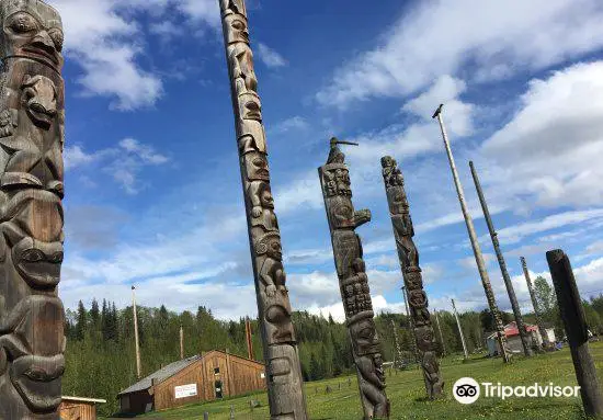 Gitanyow Totem Poles and Kitwankul National Historic Site