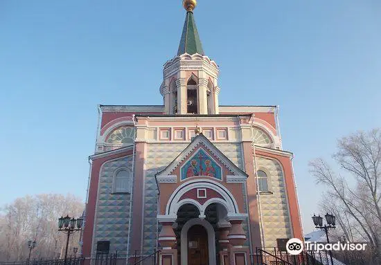 City Abakan Church in Honor of St. Constantine and Helena