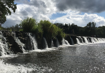 Alekšupīte waterfall