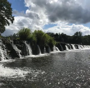 Alekšupīte waterfall