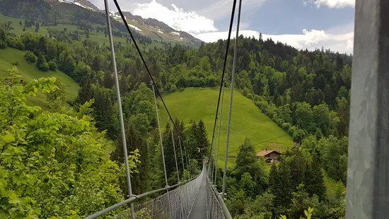 Fussgaenger-Hangebruecke