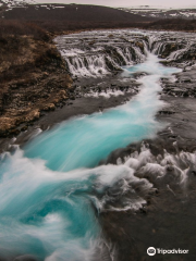 Bruarfoss Waterfall 蒂芬尼藍瀑布