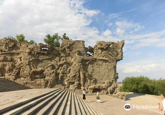 High-relief on the Ruins on Mamayev Hill