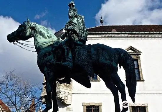 Statue of Mounted András Hadik