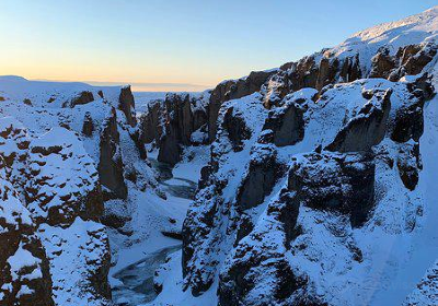 Fjadrargljufur Canyon