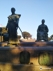 Statues of Shonan Yokoi and Ishin