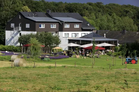 Landidyll Hotel Restaurant Birkenhof Отели рядом с достопримечательностью «Зоопарк Рейнбёллен ГмбХ»
