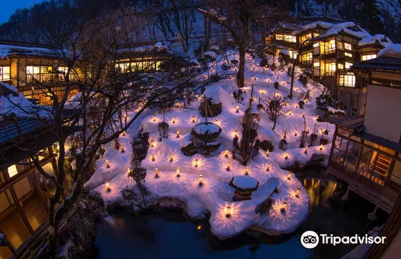 會津東山温泉向瀧日式旅館