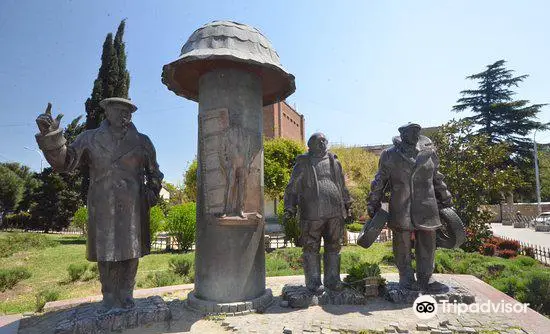 Monument to Characters of Movie Mimino