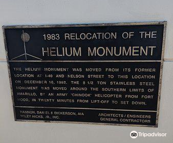 Helium Time Columns Monument