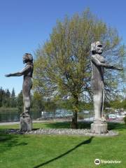 Nuu-chah-nulth Whaling Canoe Sculpture